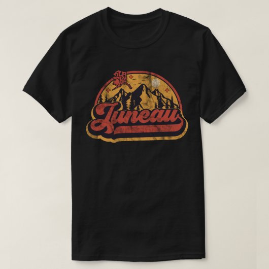 Juneau, Alaska T-Shirt (Design vorne)