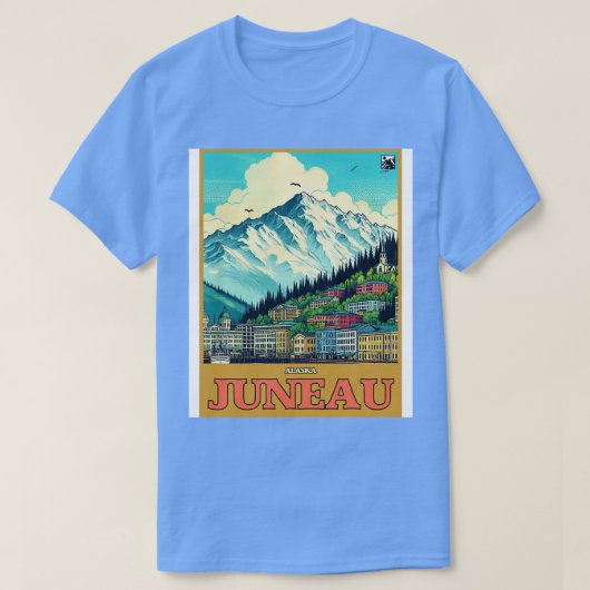 Juneau Alaska TShirt (Design vorne)