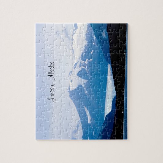 Juneau, Alaska-Wald, Kunst Puzzle (Vertikal)