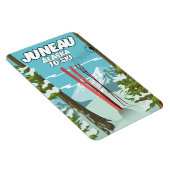 Juneau Alaska zum Ski Magnet (Rechte Seite)