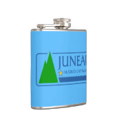 Juneau-Flagge, Flasche Alaska Flachmann (Rechts)