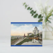 Juneau Park Milwaukee Wisconsin Vintag Postkarte (Stehend Vorderseite)