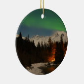 Juneaus Nordlichter Keramik Ornament (Rechts)