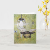 Junebug Karte (Gelbe Blume)