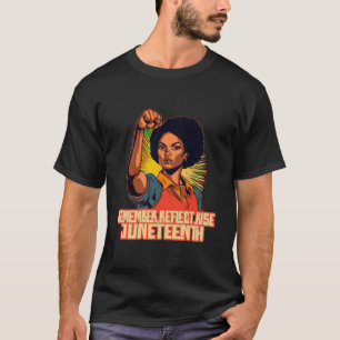 Junenth 1865 Erinnern Reflektieren Erheben Feiern T-Shirt