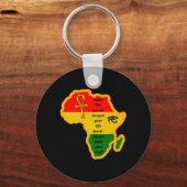 Junenth afrikanischer Ankh Wer Zitat Schlüsselanhänger (Vorderseite)