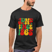Junenth Afroamerikaner T-Shirt (Vorderseite)