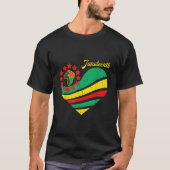 Junenth He Africa Fist June 19Th 1865 T-Shirt (Vorderseite)