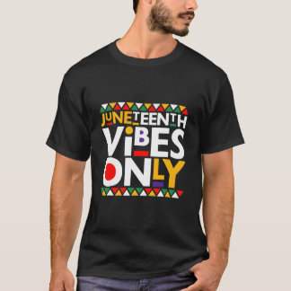 Junenth S Only 1865 Afroamerikaner T-Shirt