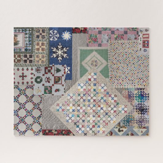 June's Quilt Puzzle (Horizontal)