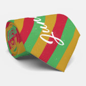 Juneteent ist meine Freiheit Krawatte (Gerollt)