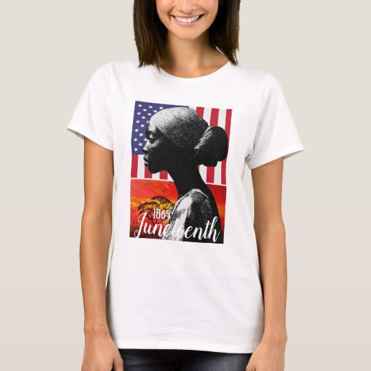 Juneteentale Freedom Celebration T-Shirt (Vorderseite)