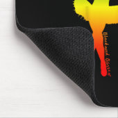 Juneteentchen Independence Dancer Black Girl Balle Mousepad (Ecke)