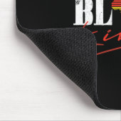 Juneteente Black King American Men Boys Bl Mousepad (Ecke)