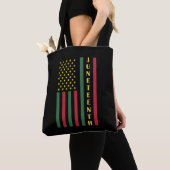Juneteente Freedom Celebration USA Flag Tasche (Von Nahem)