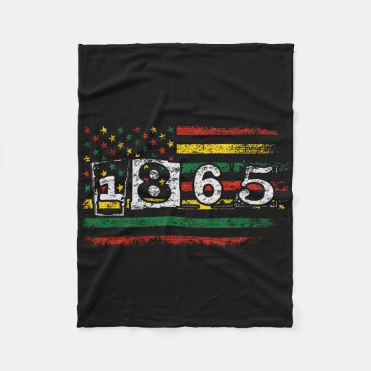 Juneteenth2 Fleecedecke (Vorderseite)