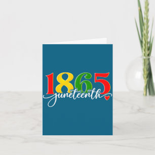 Juneteenth 1865 Afroamerikaner Schwarze Geschichte Karte