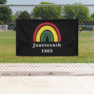 Juneteenth 1865 Afroamerikanische Schwarze Geschic Banner