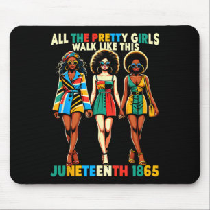 Juneteenth 1865 Freiheit feiern Freiheit der Schwa Mousepad