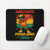 Juneteenth 1865 Groovy Prinz Kleinkind Dab Junge F Mousepad (Mit Mouse)