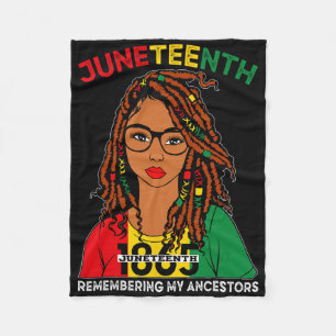 Juneteenth 1865 In Erinnerung an meine Vorfahren L Fleecedecke