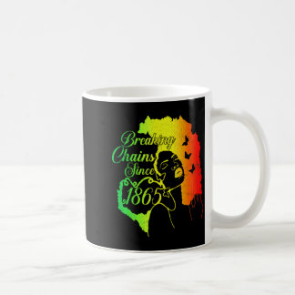 Juneteenth 1865 Kettenbrechen Erbe Geschichte c Kaffeetasse