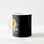 Juneteenth 1865 Schwarze Geschichte Frauen Freihei Kaffeetasse (Vorderseite Links)