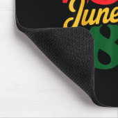 Juneteenth 1865 Shirts Frauen Männer 19. Juni 1865 Mousepad (Ecke)