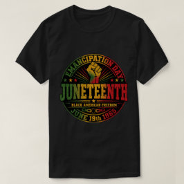 Juneteenth 1865 Tag der Befreiung T-Shirt