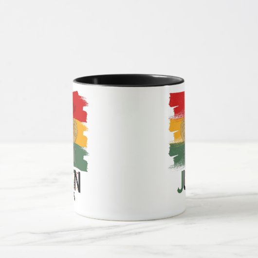 Juneteenth 1865 tasse (Zentrum)