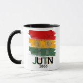 Juneteenth 1865 tasse (Links)