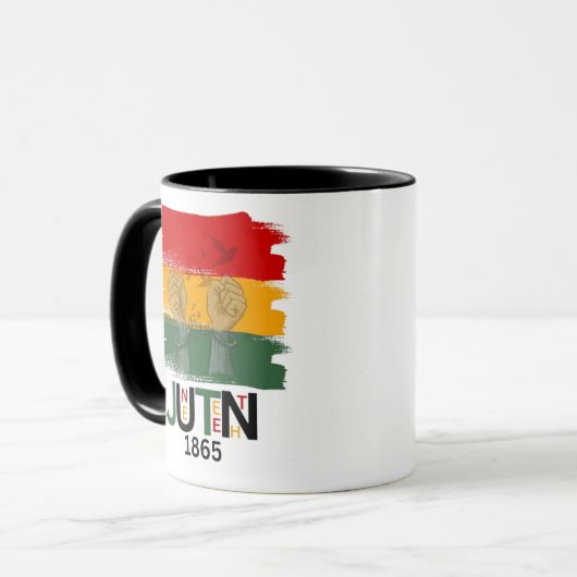 Juneteenth 1865 tasse (Vorderseite Links)