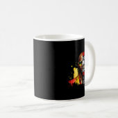 Juneteenth 1865 Unabhängigkeitstag Schwarz feiern Kaffeetasse (VorderseiteRechts)