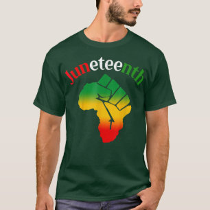 Juneteenth 18 65 African American Power T-Shirt Co