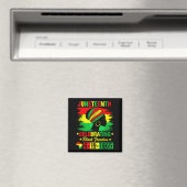 Juneteenth 19. Juni 1865 amerikanischer afrikanisc Magnet (In Situ (Geschirrspüler))