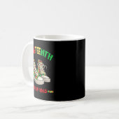 Juneteenth 19. Juni 1865 schwarze afroamerikaner Kaffeetasse (Vorderseite Links)