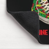 Juneteenth 19. Juni 1865 schwarze afroamerikaner Mousepad (Ecke)