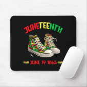 Juneteenth 19. Juni 1865 schwarze afroamerikaner Mousepad (Mit Mouse)