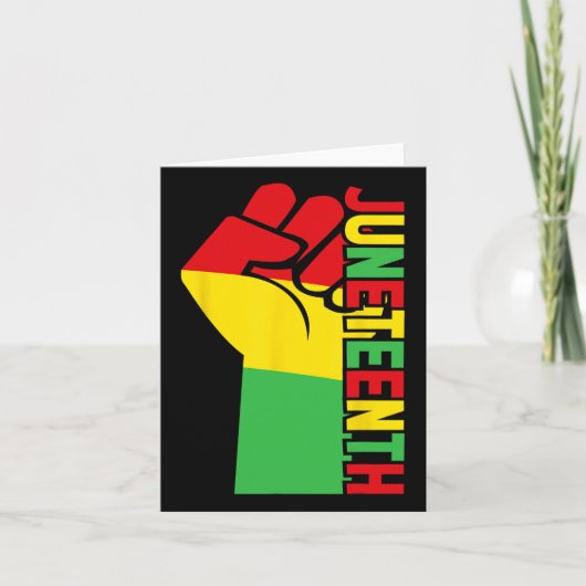 Juneteenth 1 karte (Vorderseite)