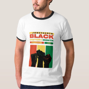 juneteenth afrikanische schwarze Freiheit 1865 His T-Shirt