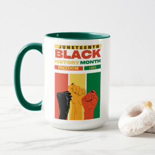 juneteenth afrikanische schwarze Freiheit 1865 His Tasse