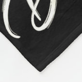 Juneteenth Afro-Mädchen dabbing schwarze Prinzessi Fleecedecke (Ecke)