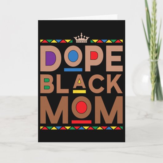 Juneteenth Afroamerikanische Frauen Muttertag Drog Karte (Vorderseite)