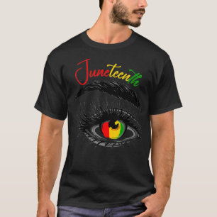 Juneteenth Afroamerikanische Frauen Schwarze Gesch T-Shirt