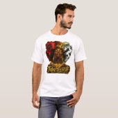 Juneteenth Afrofuturistischer Traum: Kosmische Fre T-Shirt (Vorne ganz)