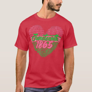 Juneteenth aka Liebe Herz T-Shirt