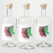 Juneteenth Alkoholflaschenetikett (Flaschen)