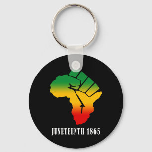Juneteenth Ancestors Black African Map American Fr Schlüsselanhänger
