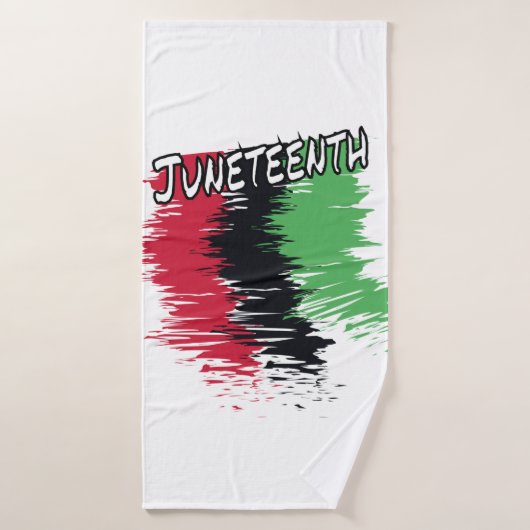 Juneteenth Badehandtuch (Badehandtuch)