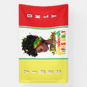 Juneteenth-Banner Banner (Vertikal)